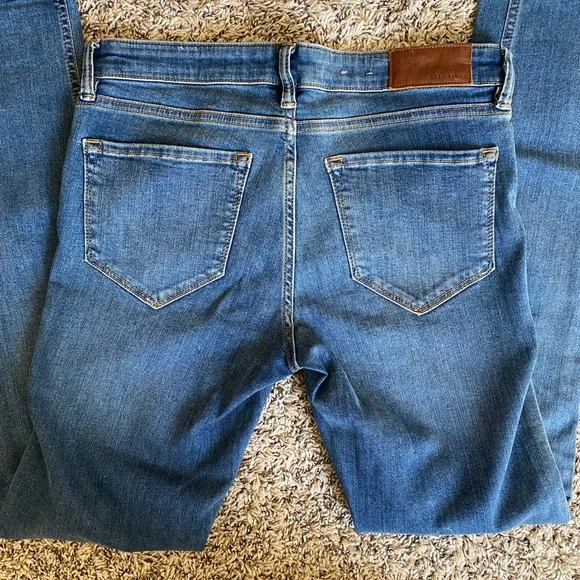 EUC Allsaints Skinny jeans - Picture 4 of 6